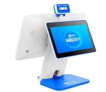 Alipay Silver Leopard Passenger Without Worry Brush Face Single Screen Double Screen Collection Silver Machine All Supermarket Point Dining Cashier System Management