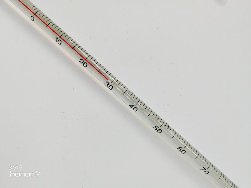 水银/ 红水温度计 0-50/100/200/300/度30厘米油印刻度