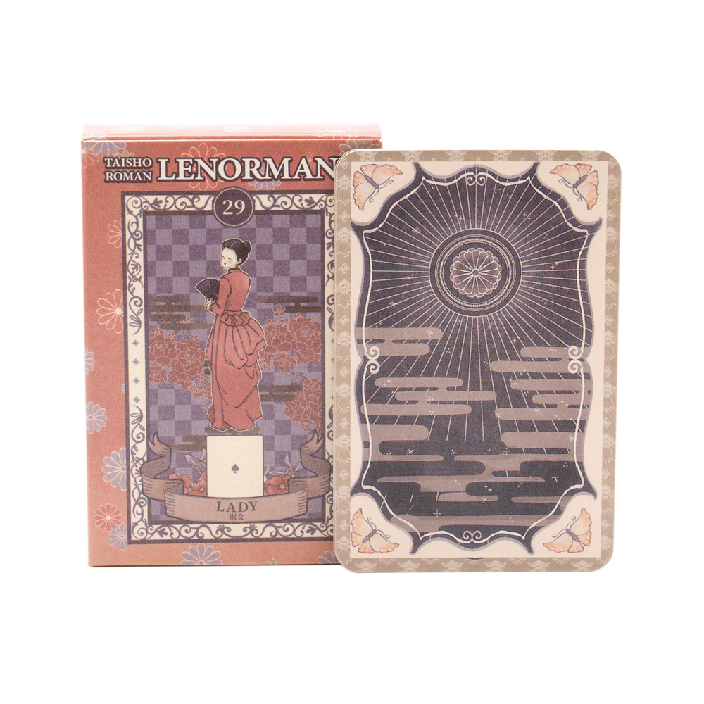 大正日本风大正浪漫雷诺曼卡牌 taisho roman lenormand Cards - 图2