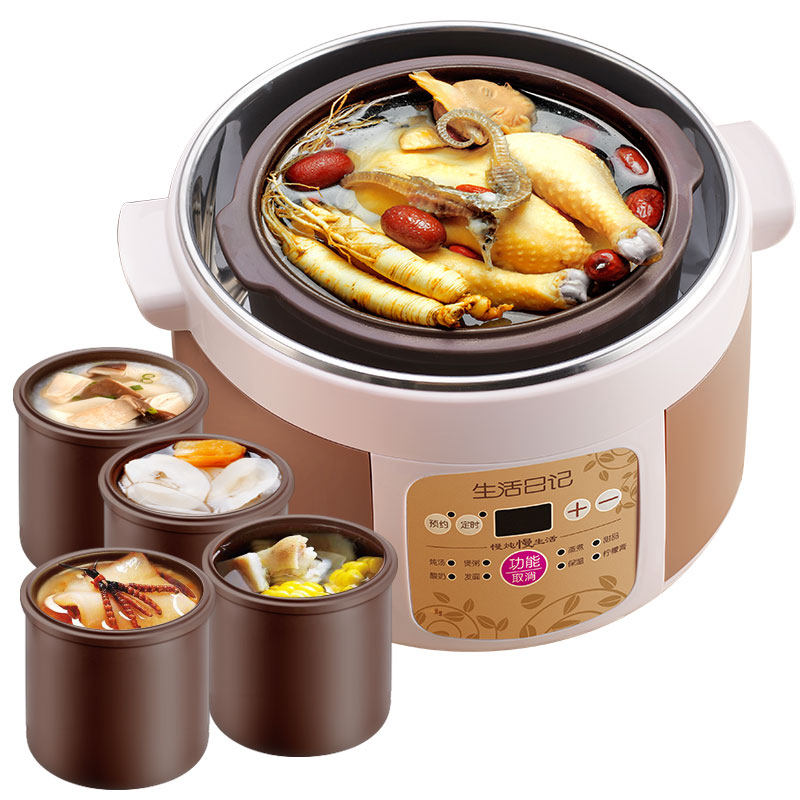 生活日记紫砂煲煮粥锅家用砂锅汤锅 生活日记电炖/煮粥锅/文火炉