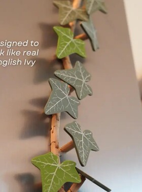 Ivy Fridge Magnets 亚马逊新款圣诞3D 打印人造常春藤冰箱贴跨境