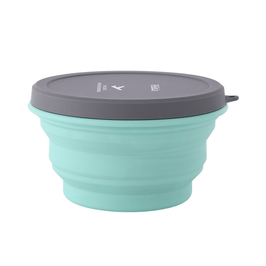 Food-grade silicone folding bowl for babies, no odor