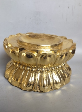 莲花底座黄铜现代客厅