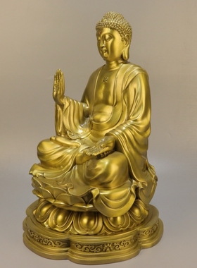 如来佛祖铜像摆件大号大日如来