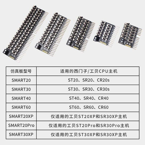 用于西门子S7 200SMART输入仿真板CR60 SR20 30 40编程学习调试板-图1