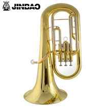 Zingbao JBEP-1180 large holding number upper bass number instrument drop B tone up key three key professional brass instrument lepper