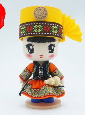 晓青壮族娃娃广西12个民族娃娃