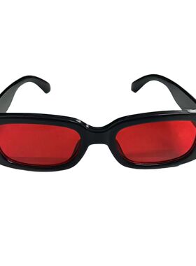 Ins权志龙同款红色方框男女墨镜