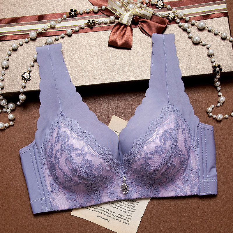 文胸套装宽肩带厚/薄款集中内衣 碧儿文胸