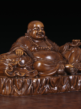 弥勒佛供奉中式风居家开业礼品