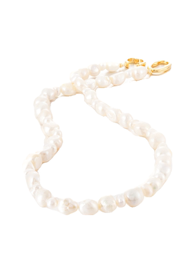 SUDAWANG天然巴洛克珍珠项链异形淡水珍珠项链女毛衣锁骨颈链小众