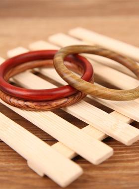 手镯手环紫檀木民族风复古女士