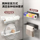 Kitchen magnetic refrigerator outer plastic wrap holder anti-slip