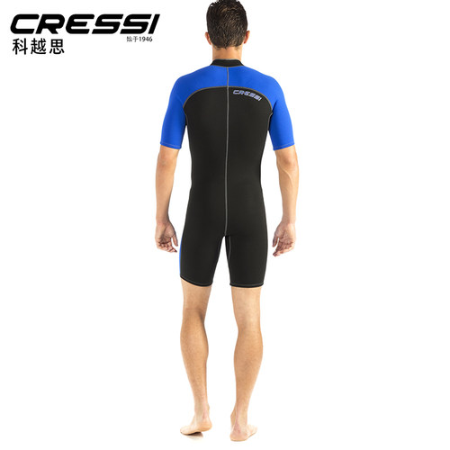 意大利 CRESSI LIDO潜水服 男女士连体潜水衣 短款2mm 浮潜 深潜 - 图1