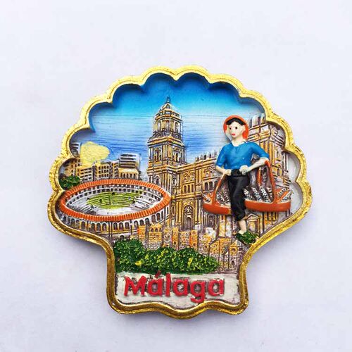 毕加索的故乡西班牙马拉加Malaga旅游纪念品磁贴冰箱贴伴手礼促销 - 图3