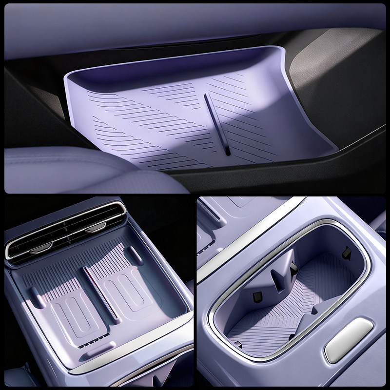 适用于深蓝L06扶手箱储物盒汽车用品内饰收纳配件中控水杯垫专用