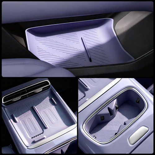 适用于深蓝L06扶手箱储物盒汽车用品内饰收纳配件中控水杯垫专用 - 图1