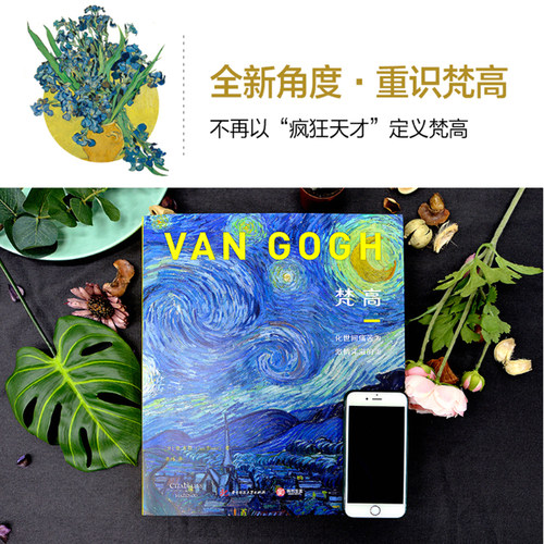 梵高化世间痛苦为激情洋溢的美 中文版 精装 艺术大师经典作品集 画作赏析 临摹 油画绘画佳作 信仰艺术生涯 艺术书籍 - 图2