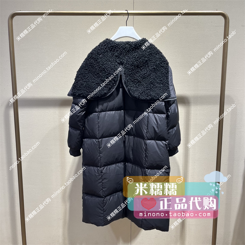 1TY433141F 欧时力2023冬新款专柜正品现货翻领羽绒服11B-2390