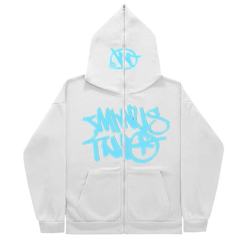 Minustwo cargos 星球印花拉链卫衣外套男女秋冬欧美时尚潮流y2k - 图2