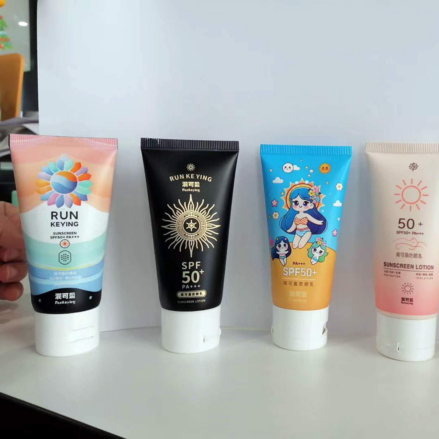 2支49.9润可盈保湿防晒霜50g清爽高倍美白防紫外线spf50户外隔离,淘宝优惠券,粉丝福利购,淘宝优惠卷