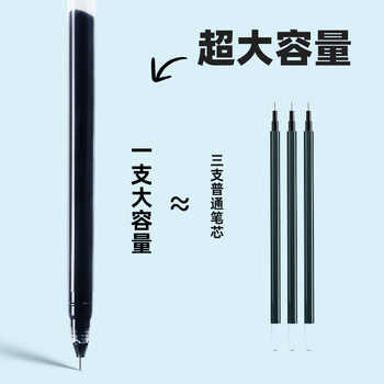 贝发大容量巨能写全针管中性笔速干20支券后9.5元包邮