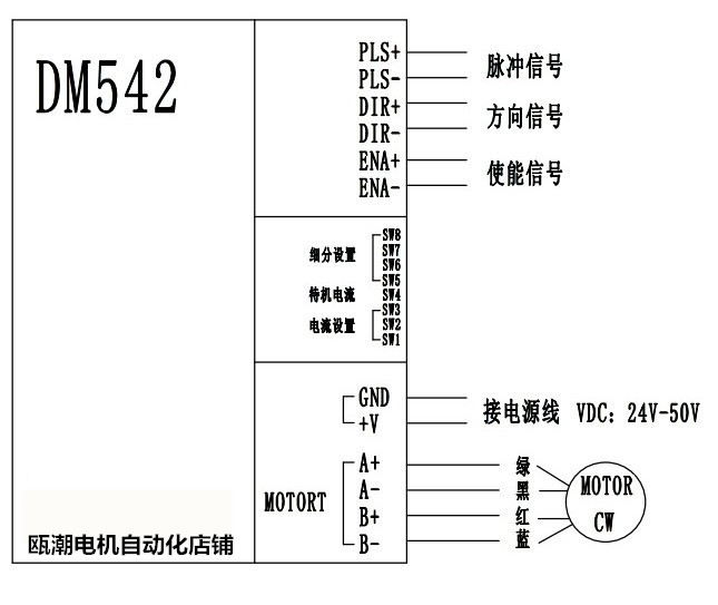 瓯潮 精密57步进电机高113mm 大扭矩3.6N.m /OC57HB113-401A现货 - 图1