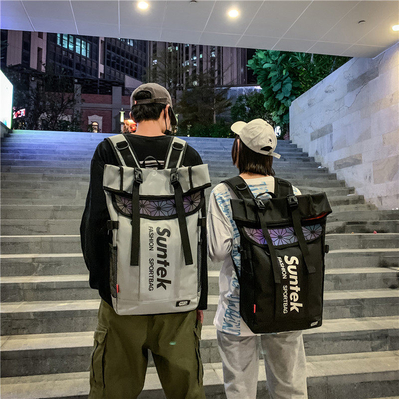 大容量中学生大学生男士电脑包 满江红箱包双肩背包