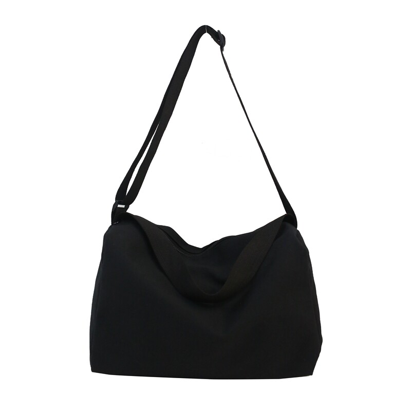 帆布大容量男女学生上课包单肩包 满江红箱包男士包袋