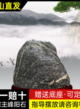 保真泰山石原石未切割石敢当摆件镇宅补角化冲室内外办公室靠山石