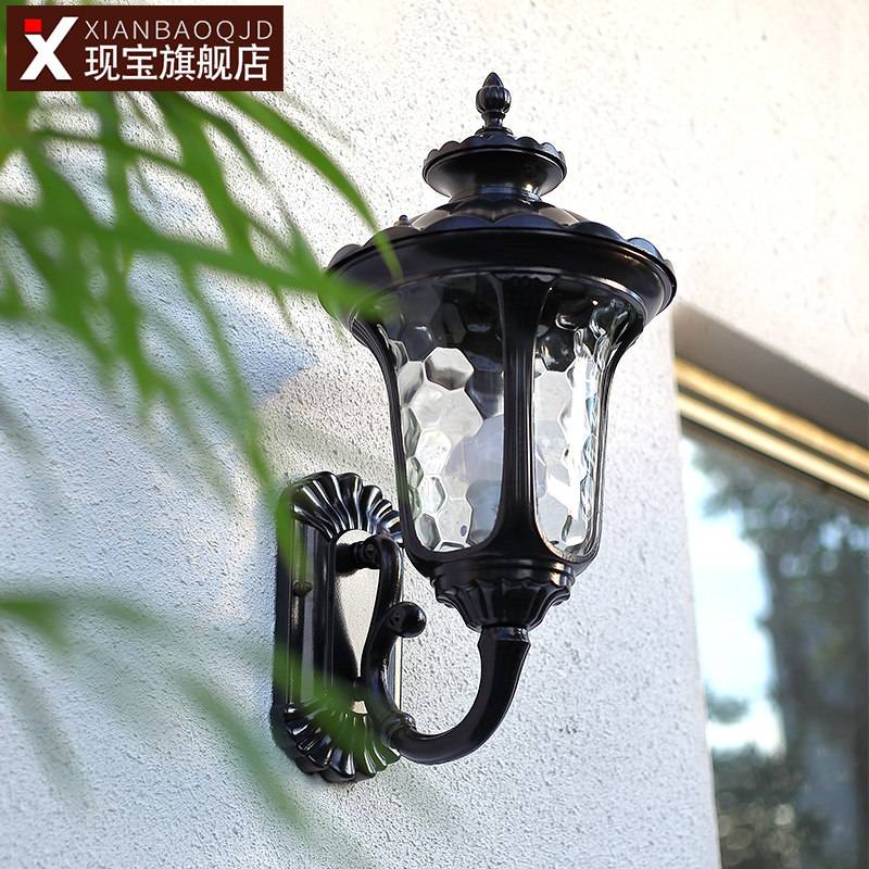 壁灯大门口户外防水阳台太阳能超亮走廊灯室外庭院复古别墅外墙灯,淘宝优惠券,粉丝福利购,淘宝优惠卷