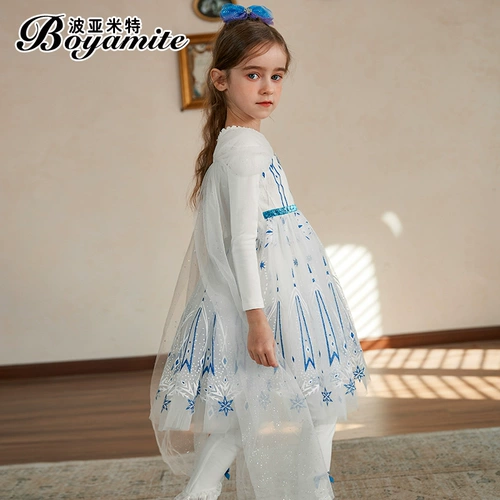 Весенний наряд маленькой принцессы, юбка, кружевное детское вечернее платье, коллекция 2021, в западном стиле