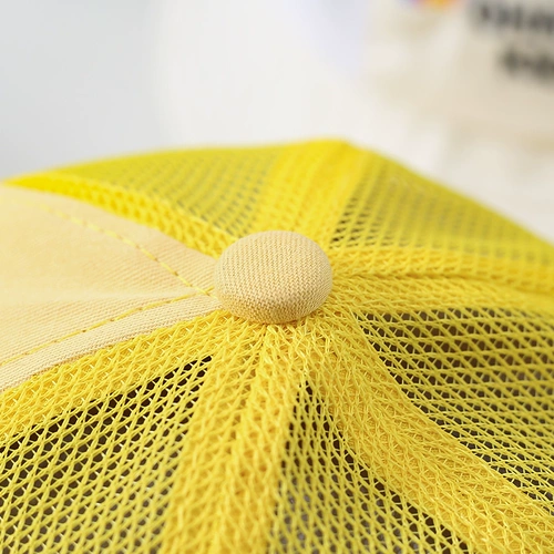 Детская летняя кепка подходит для мужчин и женщин, тонкая солнцезащитная шляпа, радужная детская шапочка на солнечной энергии, защита от солнца, в корейском стиле