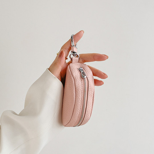 2025新款真皮大容量多功能男女家用腰挂包软牛皮锁匙包汽车钥匙包