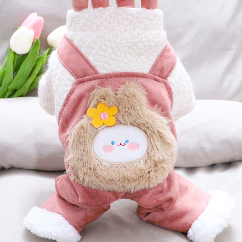 Теплое хлопковое пальто, одежда для домашних животных, Тедди Бишон, пудель, щенок померанского шпица, одежда для маленьких собак, осенне-зимняя одежда