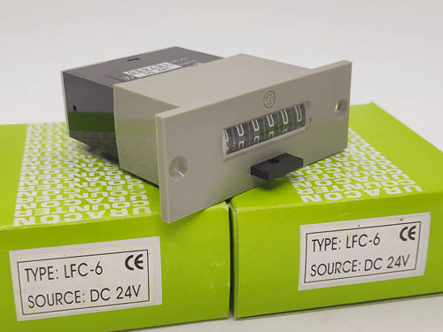 原装URACON优拉钢LFC-6计数器六位电子计数器电压AC220 110V DC24 - 图0