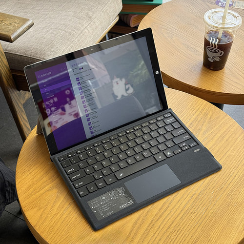 适用微软surface键盘pro3/4/5/6/7/7+磁吸无线蓝牙go/go2/go3/g4屏幕键盘盖8/9/10/X平板电脑鼠标套装二合一 - 图3