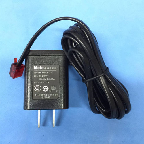无绳电话机电源适配器助充用红色水晶头充电器7.5v200ma - 图1
