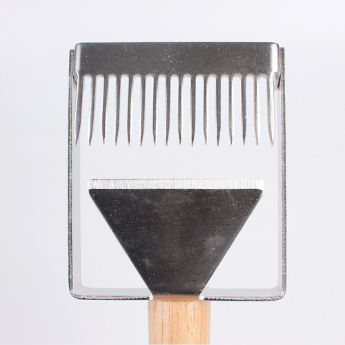 养蜂工具摇蜜机封盖蜡割蜜刀割蜜叉取蜜器巢础用品刮蜜刀全套蜂具 - 图3