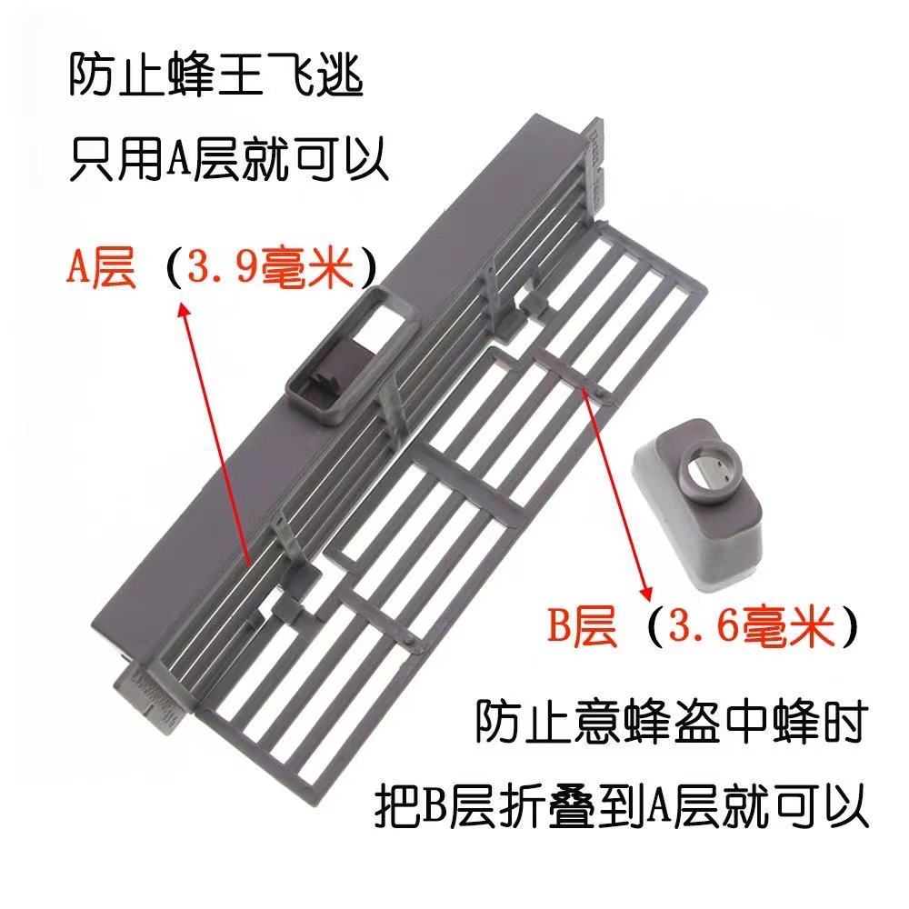 防蜂王囚王笼中蜂隔王片逃框蜜蜂中蜂防跑王片中蜂防逃片蜂箱蜂王 - 图3