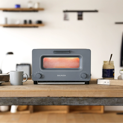 Бальмуда японская паровая электрическая печь Мини Домохозяйственная выпечка хлеба Специальная тост -печь