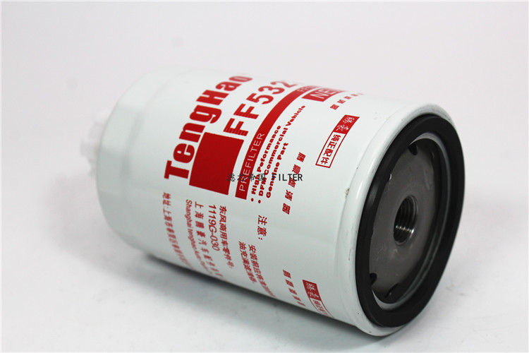 东风153天龙柴油滤清器FF5327油水分离器1119G-030沉淀杯FF19544 - 图0