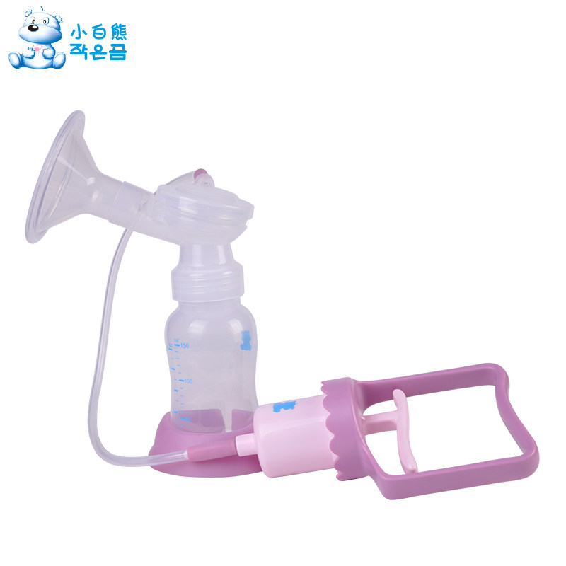 小白熊手动孕产妇手拉式促销吸奶器 楚众母婴吸奶器