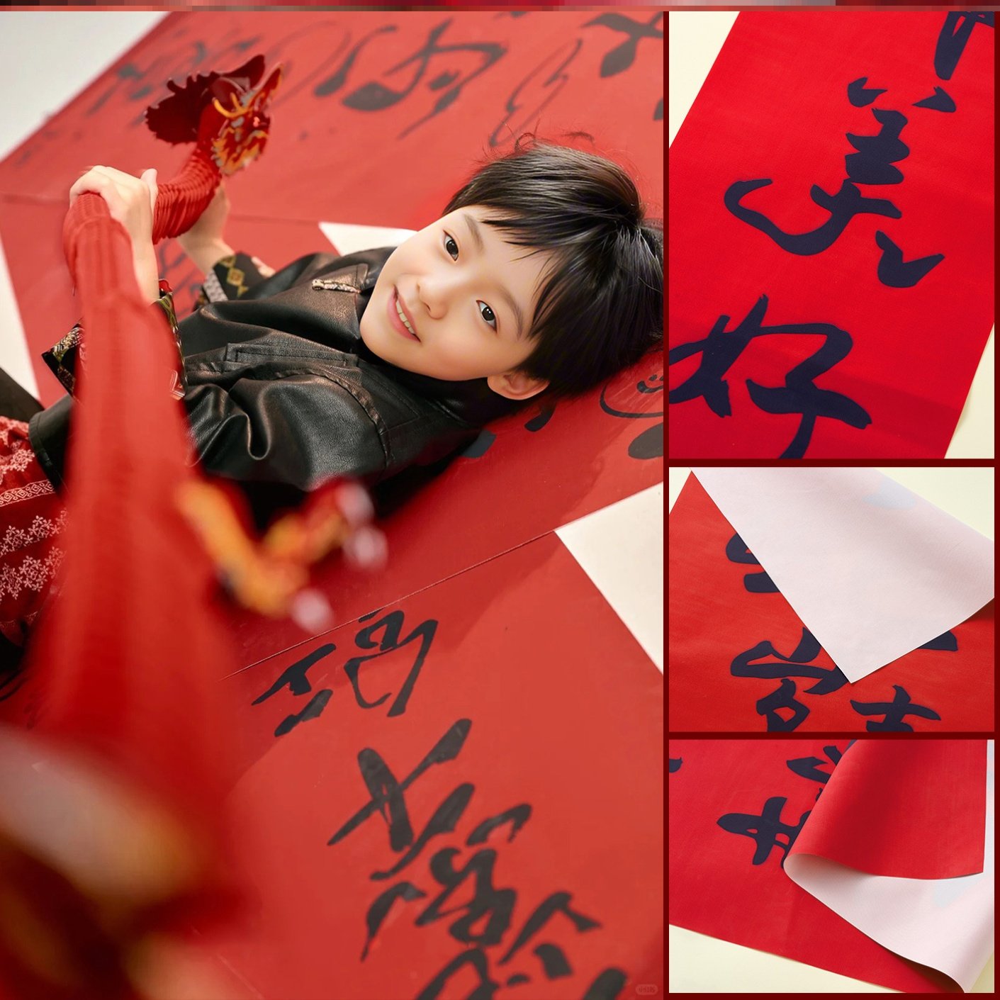 马年新款对联新年写真人像拍照道具新中式拍摄场景搭建摄影背景布,淘宝优惠券,粉丝福利购,淘宝优惠卷