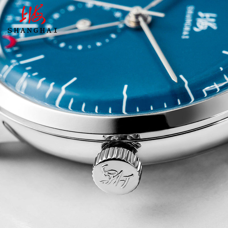 上海手表男机械表 全自动 手表男多功能时尚潮流休闲男士手表823