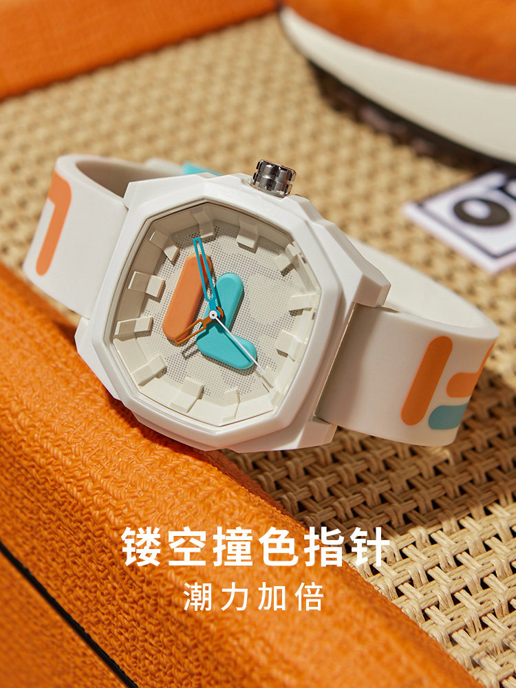 fila 2021新款情侣潮流运动防水手表 fila手表欧美腕表
