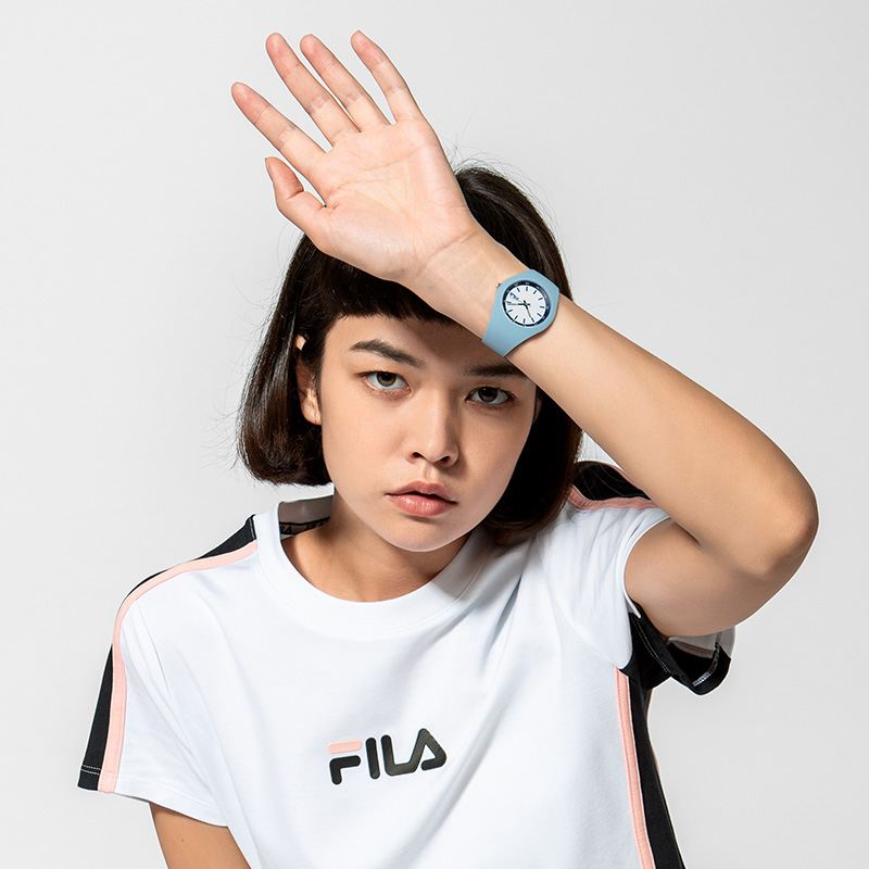 fila手表官方旗舰店FILA斐乐手表正品果冻潮流情侣运动硅胶时尚欧美石英腕表777-0062