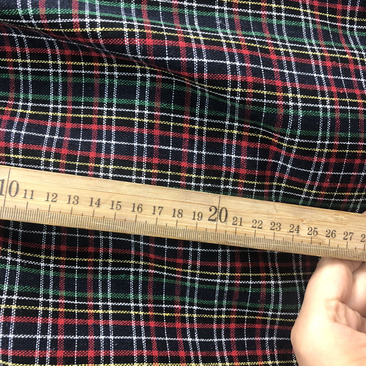 磨毛衬衫布料面料格子布料jk服装裙子外套裤子面料秋冬diy手工布