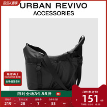 (supermodel hominin) URBAN REVIVO2023 male 100 hitch commuter containing inclined satchel UAMB30015