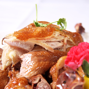 德州产扒鸡山东烧鸡500g